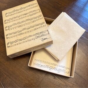 Vintage Eaton Stationery MARCH Anna Magdalena Bach Sheet Music Paper Partial Set